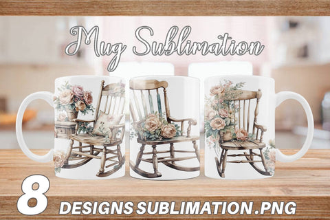 Mug Wrap Rocking Chair Sublimation artnoy 