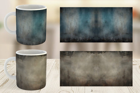 Mug Wrap Rough Dirty Grunge Texture Sublimation artnoy 