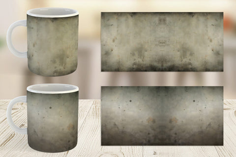 Mug Wrap Rough Dirty Grunge Texture Sublimation artnoy 