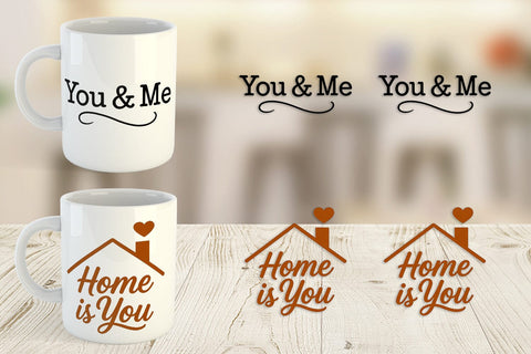 Mug Wrap Rustic Farmhouse Valentine Quotes Sublimation artnoy 