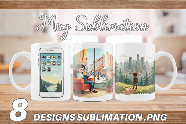Mug Wrap Sale Survival Kit Sublimation artnoy 