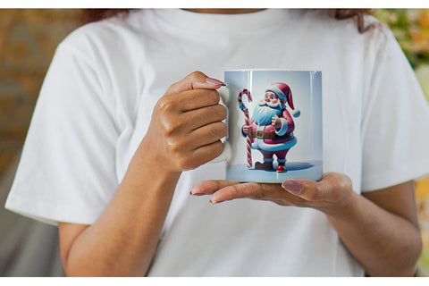 Mug Wrap Santa Claus Sublimation artnoy 