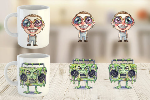 Mug Wrap Sarcastic Beach Gear Sublimation artnoy 