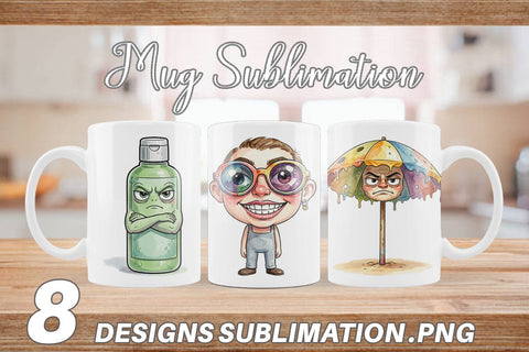 Mug Wrap Sarcastic Beach Gear Sublimation artnoy 