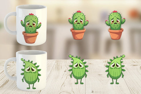 Mug Wrap Sarcastic Houseplants Sublimation artnoy 