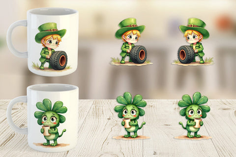 Mug Wrap Sarcastic Shamrock Sublimation artnoy 