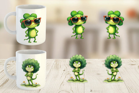 Mug Wrap Sarcastic Shamrock Sublimation artnoy 