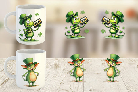 Mug Wrap Sarcastic Shamrock Sublimation artnoy 