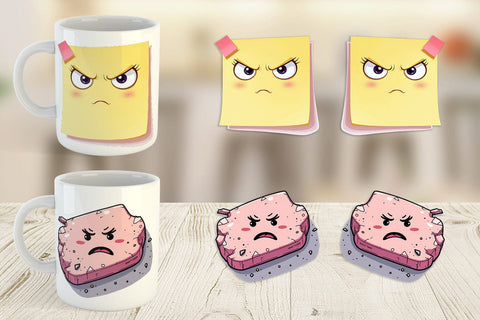 Mug Wrap Sarcastic Study Buddies Sublimation artnoy 