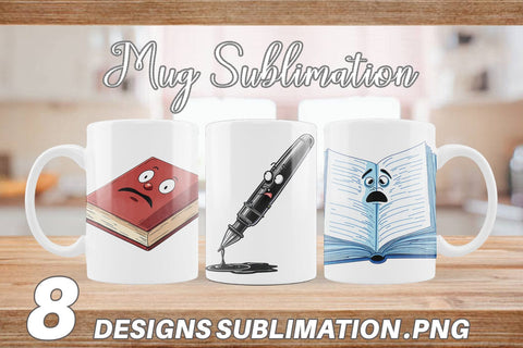 Mug Wrap Sarcastic Study Buddies Sublimation artnoy 