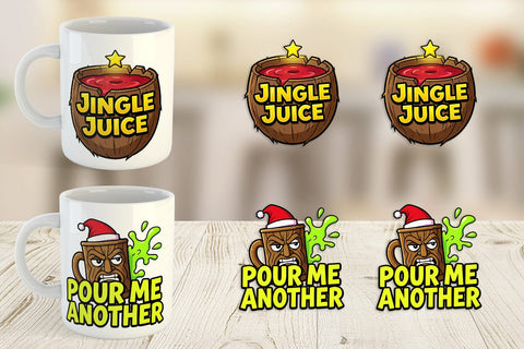 Mug Wrap Sarcastic Tiki Holiday Cocktail Quotes Sublimation artnoy 