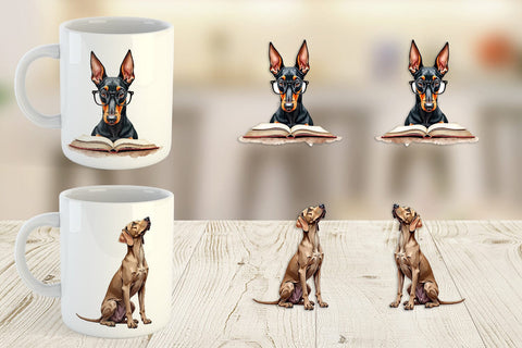 Mug Wrap Sass & Side-Eye Judgmental Dog Sublimation artnoy 