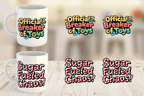 Mug Wrap Sassy Elf Quote Sublimation artnoy 