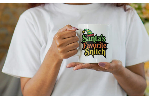 Mug Wrap Sassy Elf Quote Sublimation artnoy 