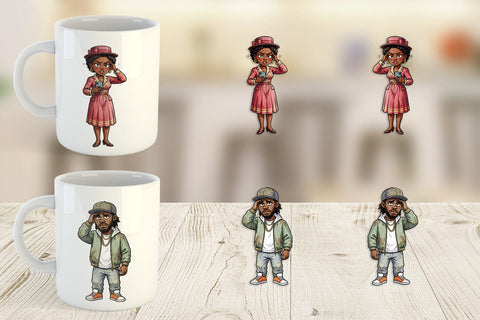 Mug Wrap Sassy Historical Ancestor Sublimation artnoy 