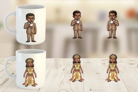 Mug Wrap Sassy Historical Ancestor Sublimation artnoy 