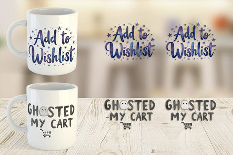 Mug Wrap Sassy Online Shopper Sublimation artnoy 