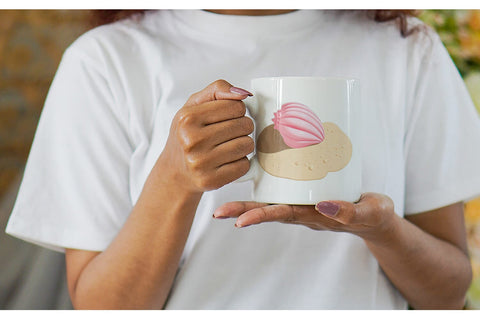 Mug Wrap Seashell Sublimation artnoy 