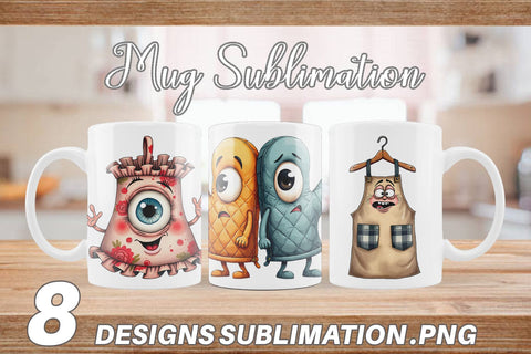 Mug Wrap Skeptical Linens Sublimation artnoy 