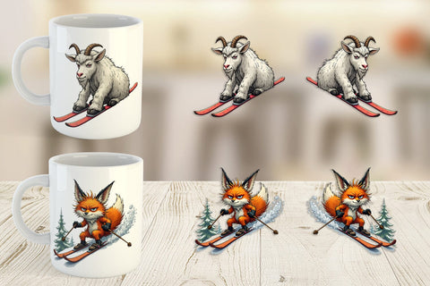 Mug Wrap Ski Grumps Sublimation artnoy 