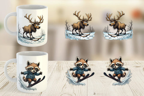 Mug Wrap Ski Grumps Sublimation artnoy 