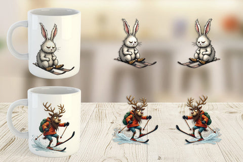 Mug Wrap Ski Grumps Sublimation artnoy 