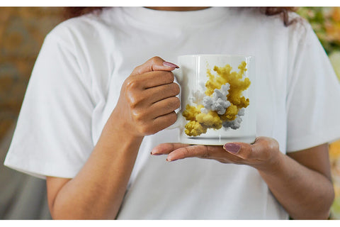 Mug Wrap Smoke Realistic Sublimation artnoy 