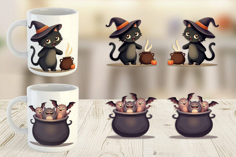 Mug Wrap Snuggle Spooky Squad Sublimation artnoy 