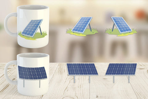 Mug Wrap Solar Panel Sublimation artnoy 