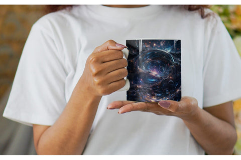 Mug Wrap Space Galaxy Infinite Sublimation artnoy 