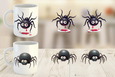 Mug Wrap Spider Twists Sublimation artnoy 