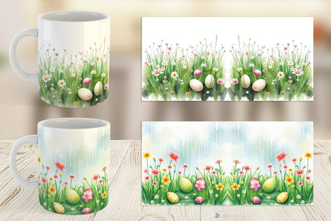 Mug Wrap Spring Meadow Sublimation artnoy 