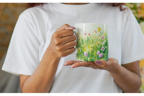 Mug Wrap Spring Meadow Sublimation artnoy 
