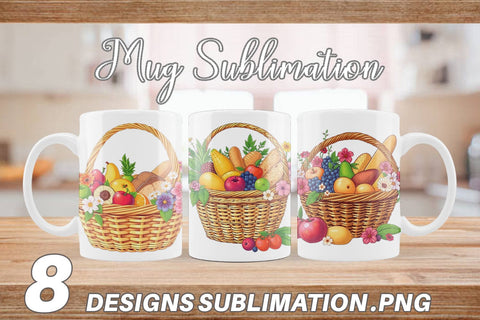 Mug Wrap Spring Picnic Sublimation artnoy 