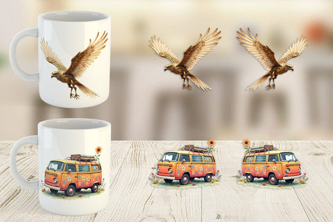 Mug Wrap Steampunk Menagerie Sublimation artnoy 
