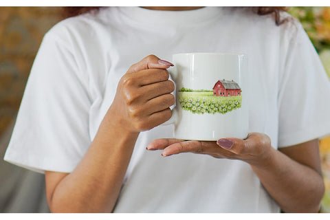 Mug Wrap Summer Barn Sublimation artnoy 