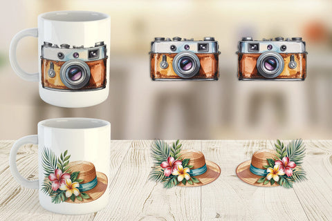 Mug Wrap Summer Vacation Sublimation artnoy 