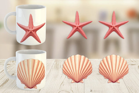 Mug Wrap Summer Vibes Sublimation artnoy 