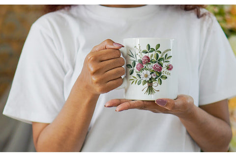 Mug Wrap Summer Wildflower Sublimation artnoy 