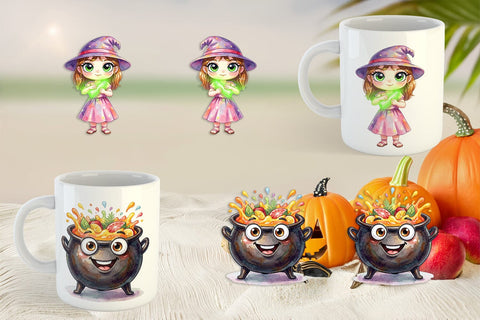 Mug Wrap Sunburn Sorcery Summerween Sublimation artnoy 