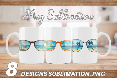 Mug Wrap Sunglasses Sublimation artnoy 