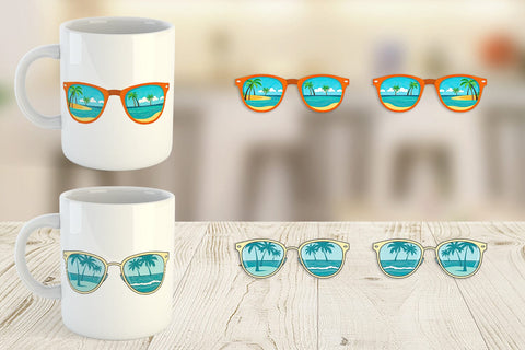 Mug Wrap Sunglasses Sublimation artnoy 