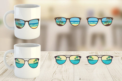 Mug Wrap Sunglasses Sublimation artnoy 