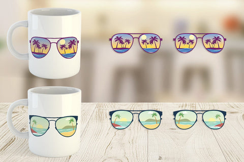 Mug Wrap Sunglasses Sublimation artnoy 