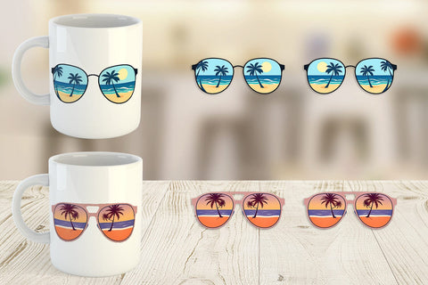 Mug Wrap Sunglasses Sublimation artnoy 