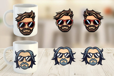Mug Wrap Sunglasses Sublimation artnoy 
