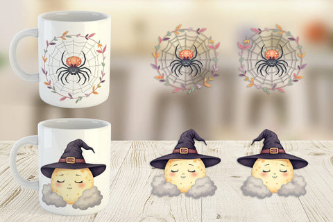 Mug Wrap Sweet Spooky Pastels Sublimation artnoy 