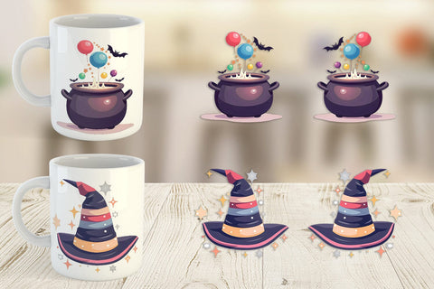 Mug Wrap Sweet Spooky Pastels Sublimation artnoy 