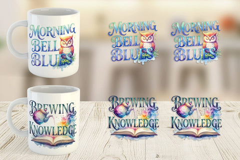 Mug Wrap Teacher Coffee Quotes Sublimation artnoy 