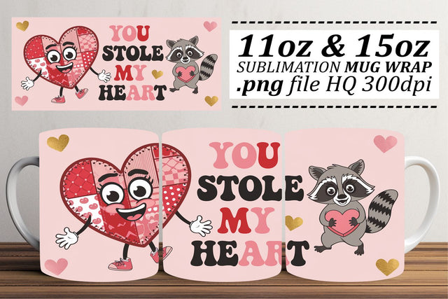 Mug wrap templates, a must-have for crafters! , Valentines Sublimation afrosvg 